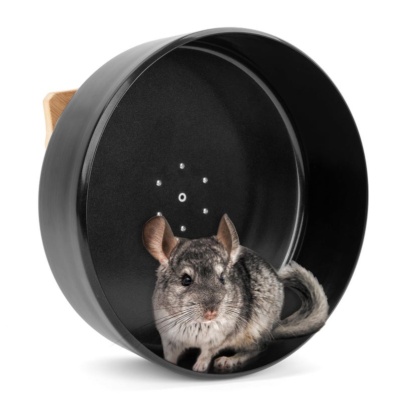 Niteangel Silent Chinchilla Exercise Wheel 138 Large Activity Running Small Animal Wheel for Chinchilla Degu or Other SimilarSized Pets