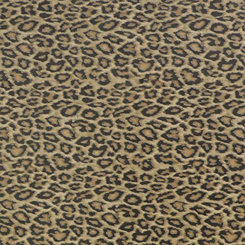 CHENGZHG 17.7" x 196" Leopard Print Contact Paper Peel and Stick Leopard Wallpaper Self Adhesive Shelf Liner Removable Drawer Paper Self Adhesive Film for Cabinets Kitchen Bedroom Furniture Living Room - Image 2