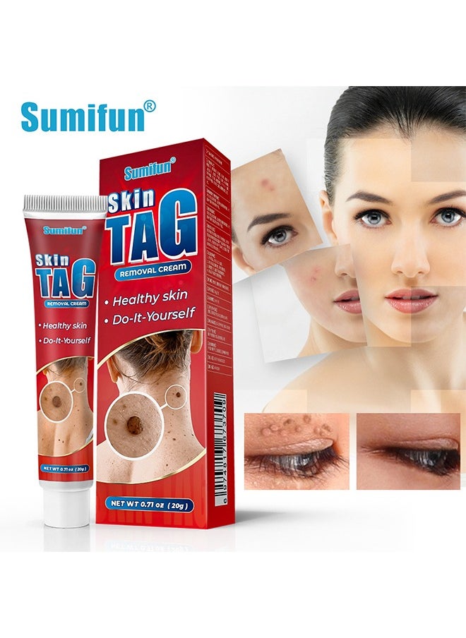 Sumifun - Wart Remover Ointment 20g - Natural Ingredients for Safe Body Wart Treatment, Acne, Moles, and Scar Reduction, Remove Moles and Smooth Skin - Image 1