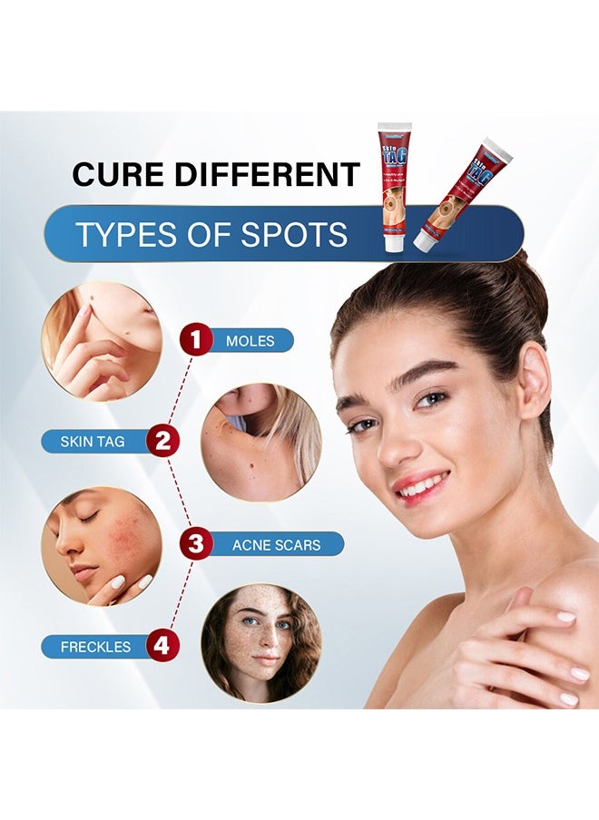 Sumifun - Wart Remover Ointment 20g - Natural Ingredients for Safe Body Wart Treatment, Acne, Moles, and Scar Reduction, Remove Moles and Smooth Skin - Image 1