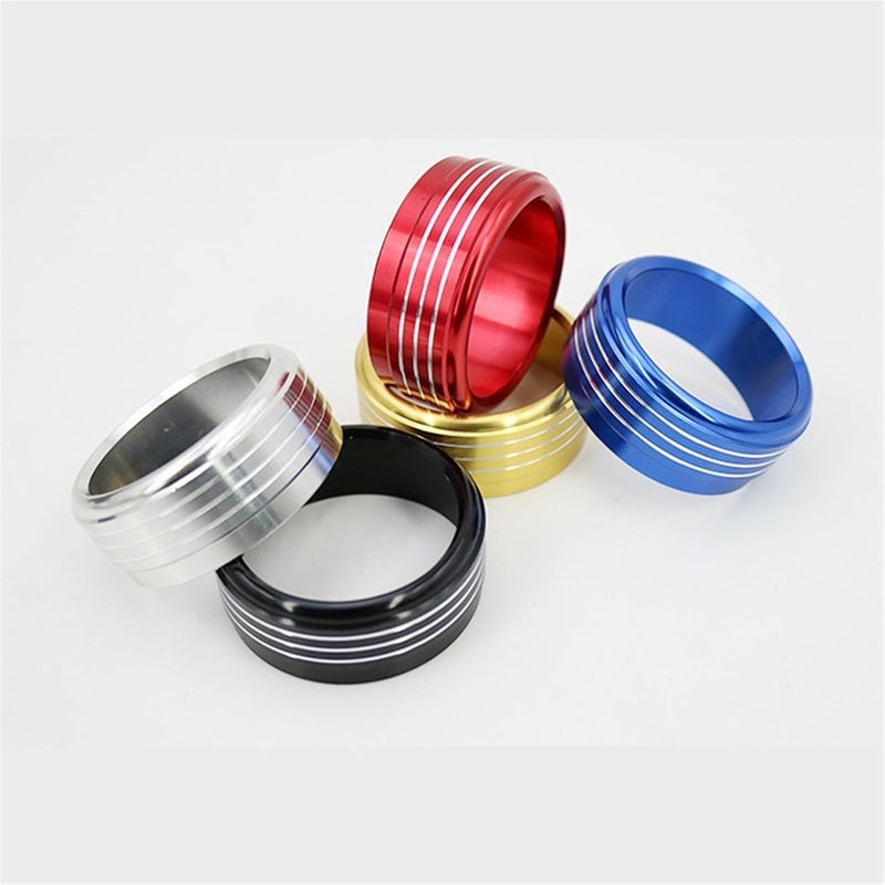 QASULER Aluminum Alloy Air Conditioner Knob Rings for Subaru Forester - Image 5