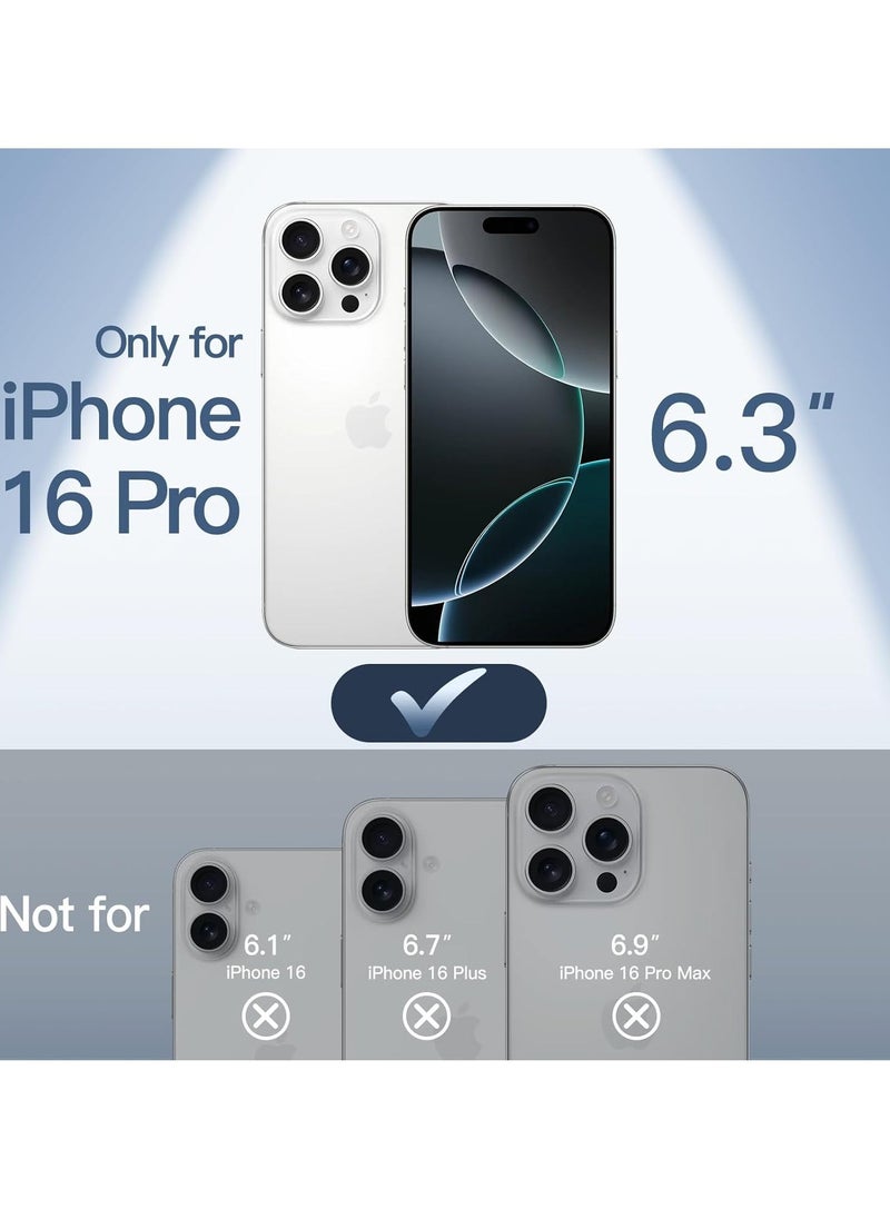 TIGER Ultra Slim Case for iPhone 16 Pro 6.3 Inch – 0.35mm Thin Lightweight Matte Finish PP Hard Case, Full Camera Lens Protection, Minimalist Design, Shockproof and Scratch-Resistant, Durable iPhone Cover - Image 2