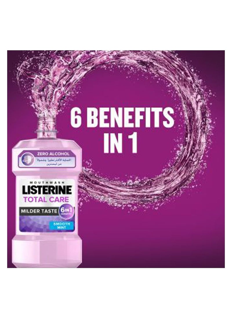 Listerine 6IN1 Total Care Milder Taste Mouthwash 250ml  - Image 3