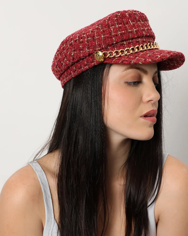 Haute Sauce Red Textured Breton Cap