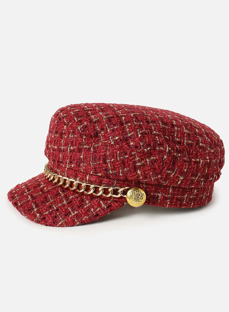 Haute Sauce Red Textured Breton Cap