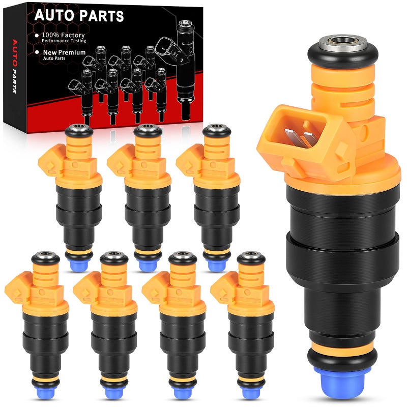 AOTPAT Fuel Injectors V8 Fits forFord F250 19971999 46L 54L19901996 50L19891996 58L forMustang 19962004 46L F150 F350 E150 E250 E350 0280150943 8 pcs - Image 2
