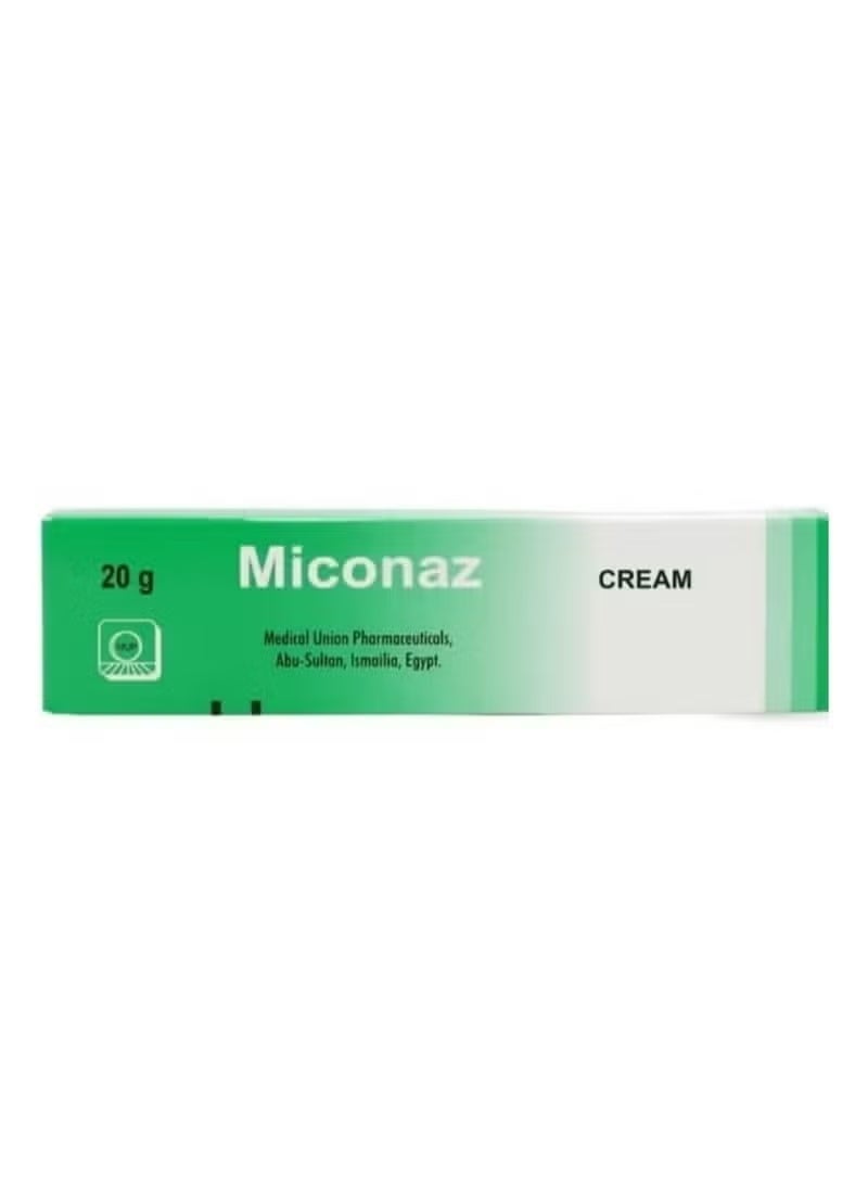 Miconazole cream for the treatment of skin fungi 20 grams