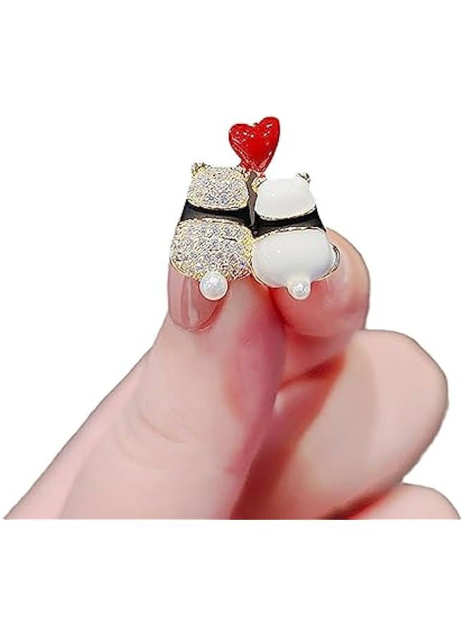 Small Brooch Bow Anti-Walking Brooch high-Grade Chest no-sew Shirt Anti-Walking Buckle Hundred Match pins for Backpacks Bags Jackets Hoodies Hats-52# - Image 1