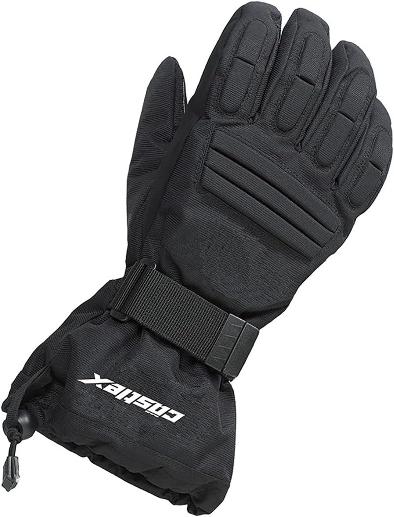 Castle X Platform Mens Snowmobile Gloves - Black - MED - Image 1