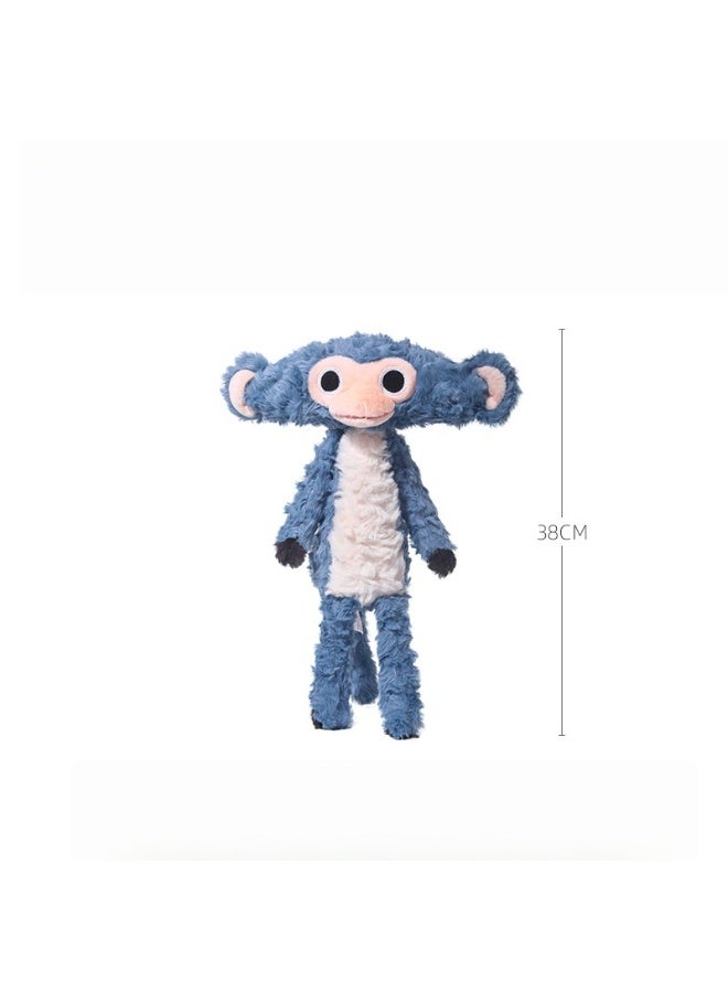 Jooki PP Cotton Deva Monkey Good Brothers Plush Toy, Funny Stuffed Animal, Stuffed Animal, Ragdoll, Girl's Sleeping Pillow Gift, Approximately 38cm - Image 5