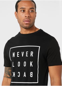 Seventy Five Never Look Back Print T-Shirt  - Image 3