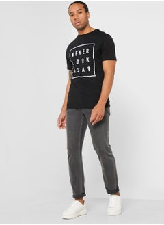 Seventy Five Never Look Back Print T-Shirt  - Image 4