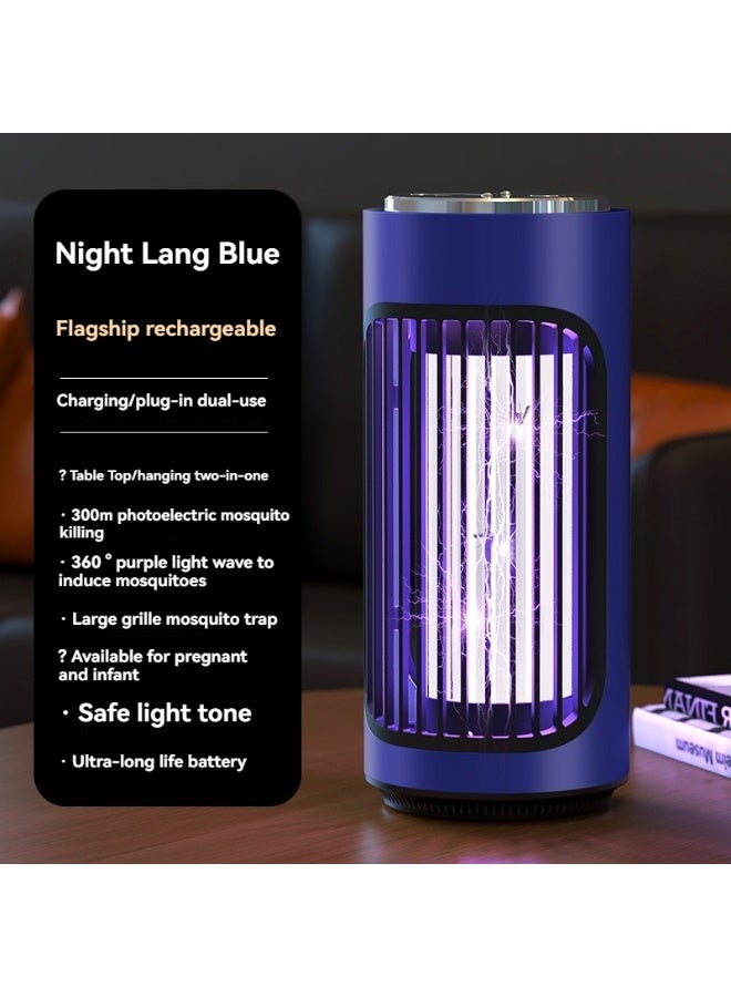 M MIAOYAN Baby-Safe Mosquito Killer Lamp with Type-C Fast Charging, 3600V Anti-Escape Grid for Indoor & Outdoor Use - Image 3