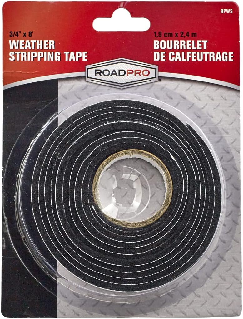 RoadPro RoadPro RPWS 34 x 8 Feet Weather Stripping Tape  - Image 5