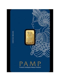 24 carat Swiss gold bar, weighing 2.5 gram