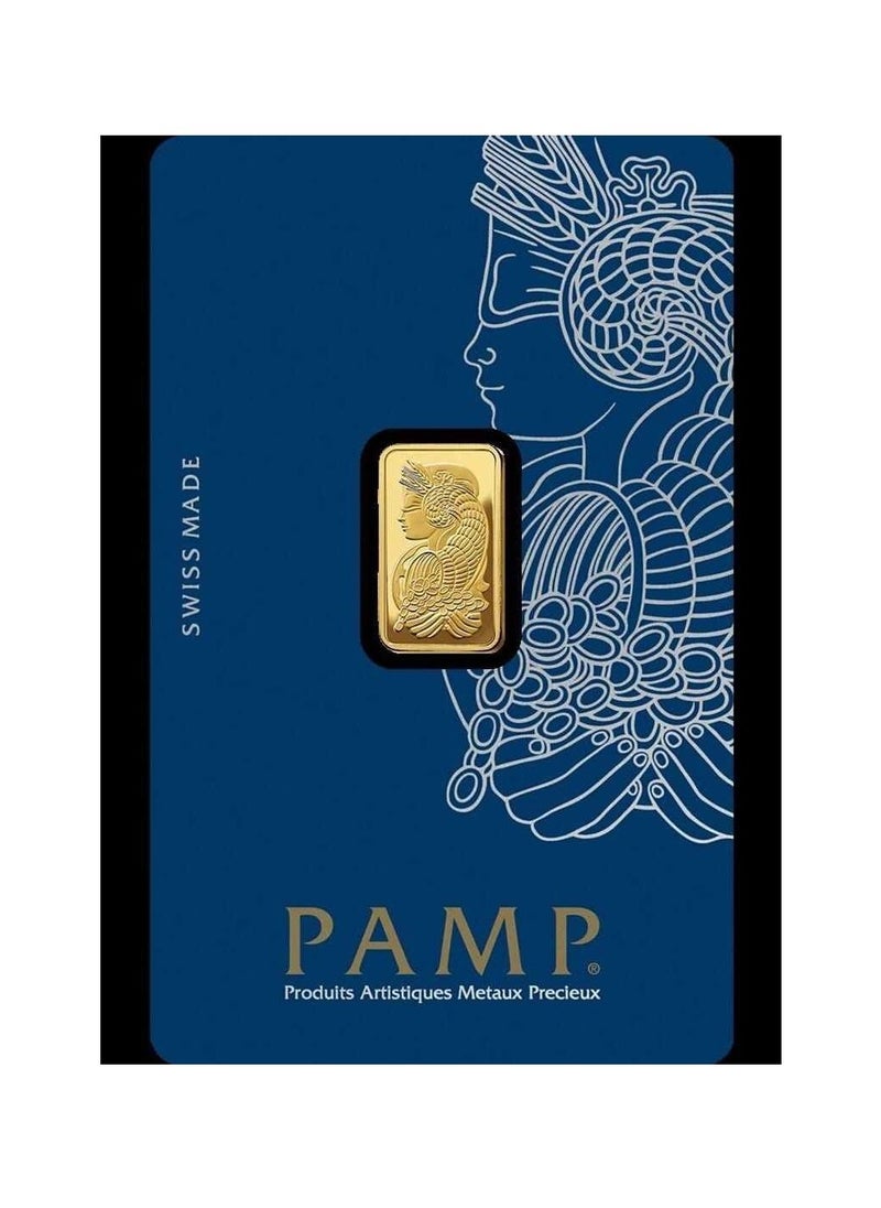 PAMP - 24 carat Swiss gold bar, weighing 2.5 gram - Image 1