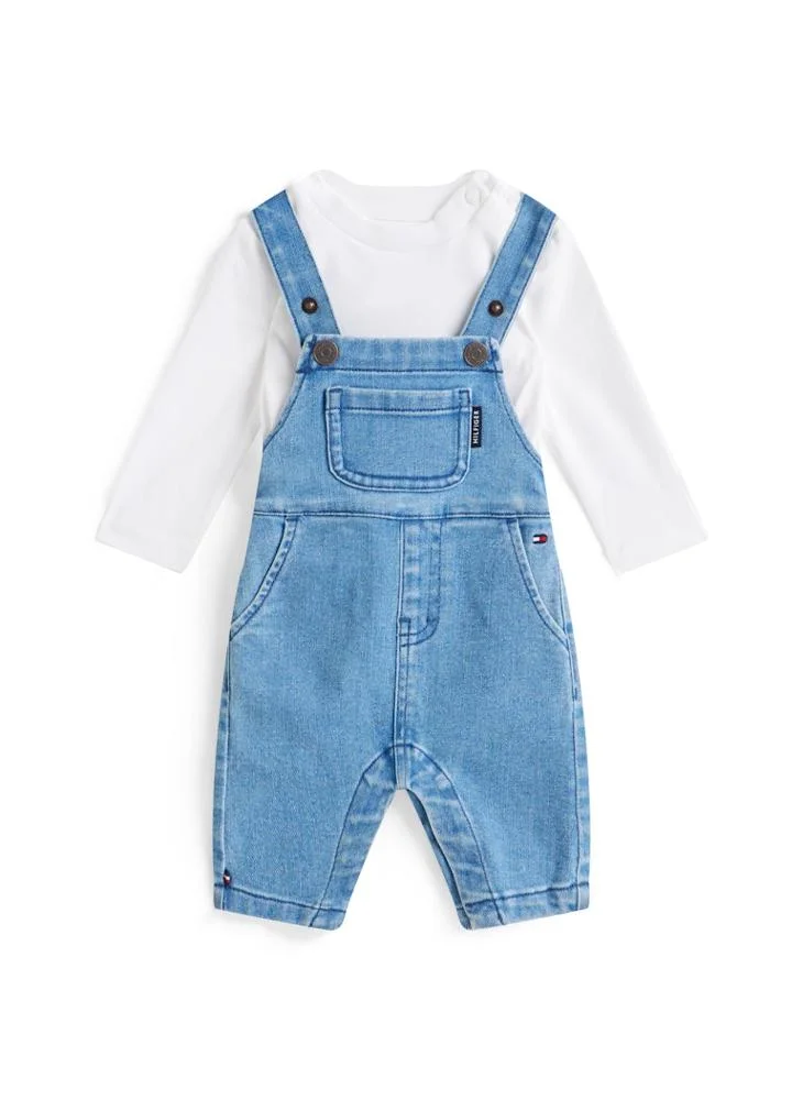 TOMMY HILFIGER Kids Denim Dungaree Pants