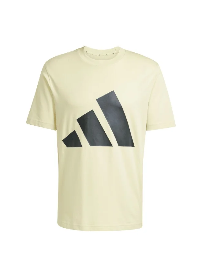 Adidas adidas essentials big logo single men graphic t-shirt