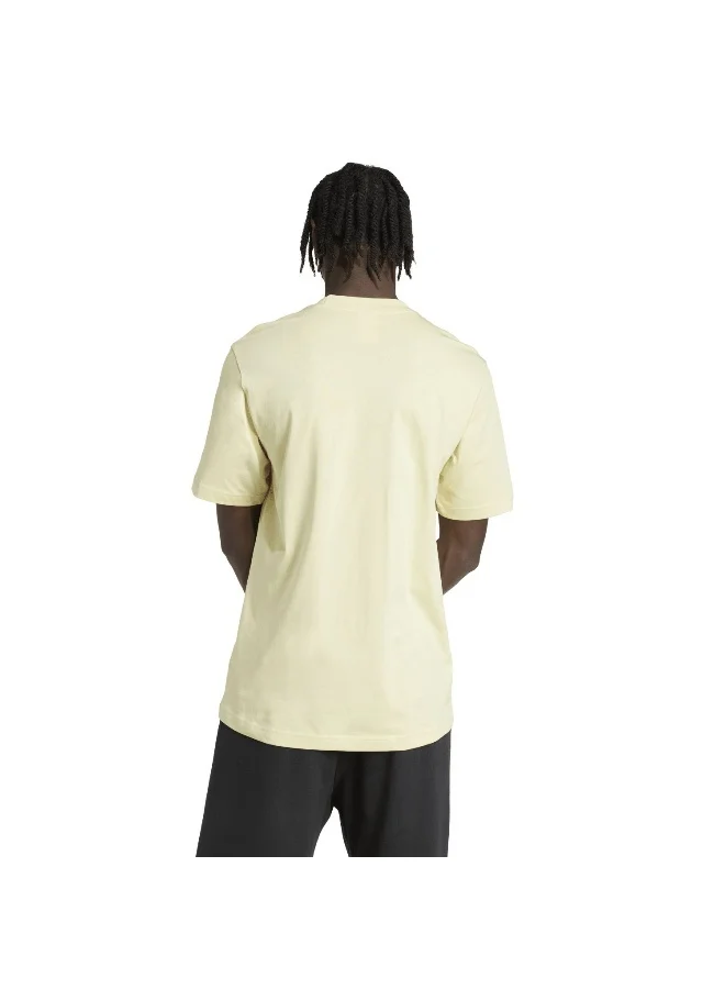 Adidas adidas essentials big logo single men graphic t-shirt