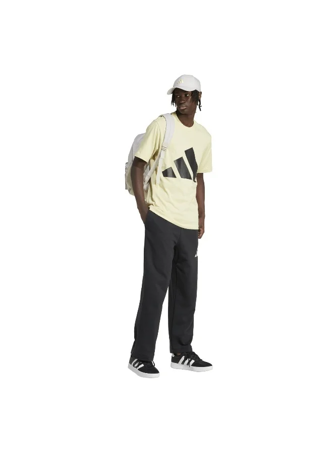 Adidas adidas essentials big logo single men graphic t-shirt