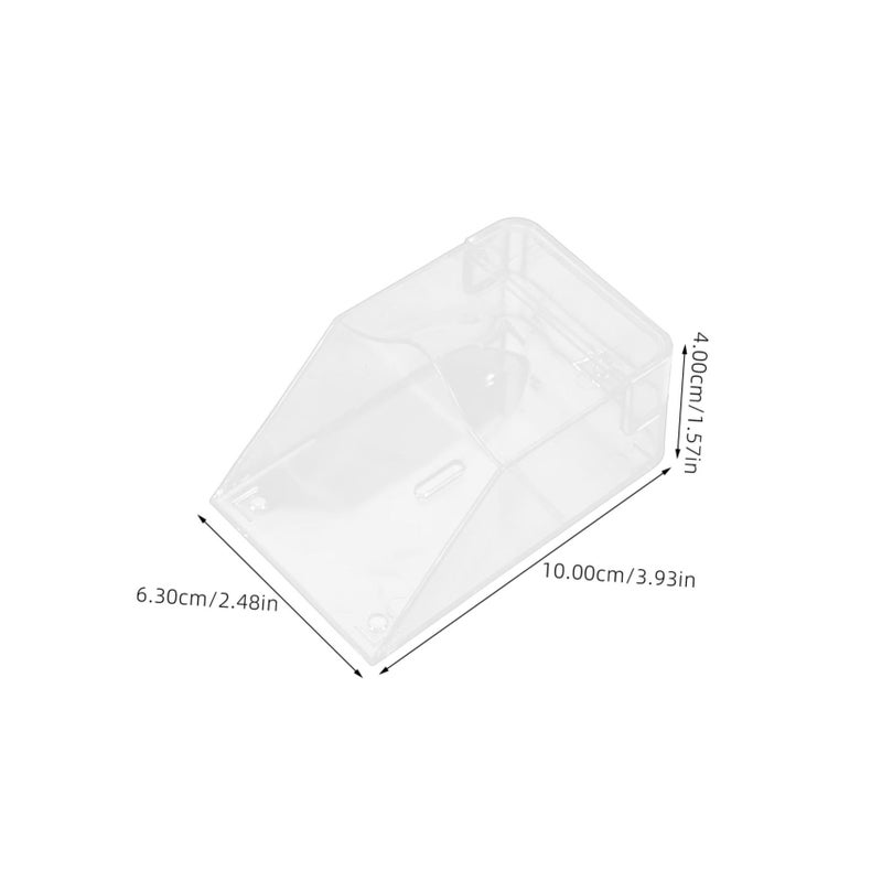Waterproof Doorbell Cover Protective Shell Splashproof No Drill Mount Outdoor Use - Image 3