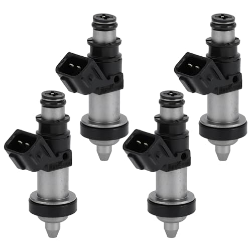 INFINAUTO Fuel Injector Engine Fuel Injection Nozzle No06164PCA000 for Honda CRV EX LX 19992001 20L for Honda CRV SE 20002001 20L Black 4 Pcs - Image 1