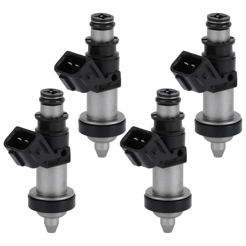 INFINAUTO Fuel Injector Engine Fuel Injection Nozzle No06164PCA000 for Honda CRV EX LX 19992001 20L for Honda CRV SE 20002001 20L Black 4 Pcs - Image 2