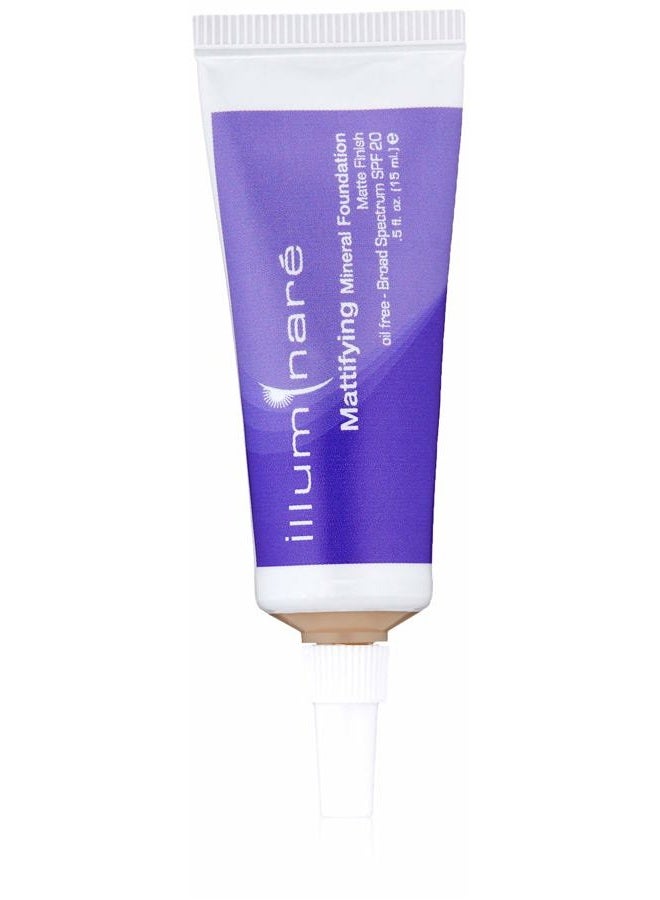 ILLUMINARÉ Illuminare Mattifying Mineral Foundation - Amalfi Alabaster - 0.5 oz - Image 1