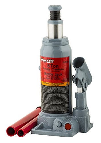 Pro Lift Pro-Lift B-006D Grey Hydraulic Bottle Jack - 6 Ton Capacity - Image 3