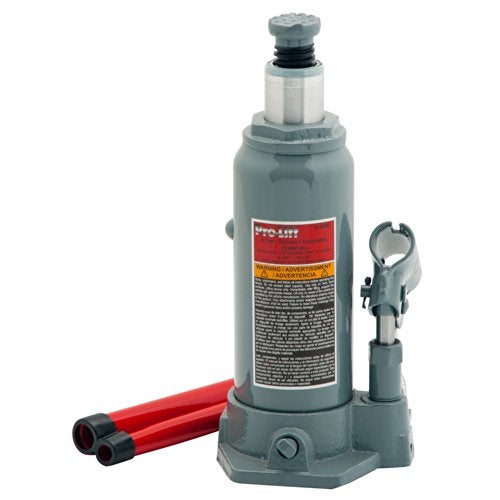 Pro Lift Pro-Lift B-006D Grey Hydraulic Bottle Jack - 6 Ton Capacity - Image 2