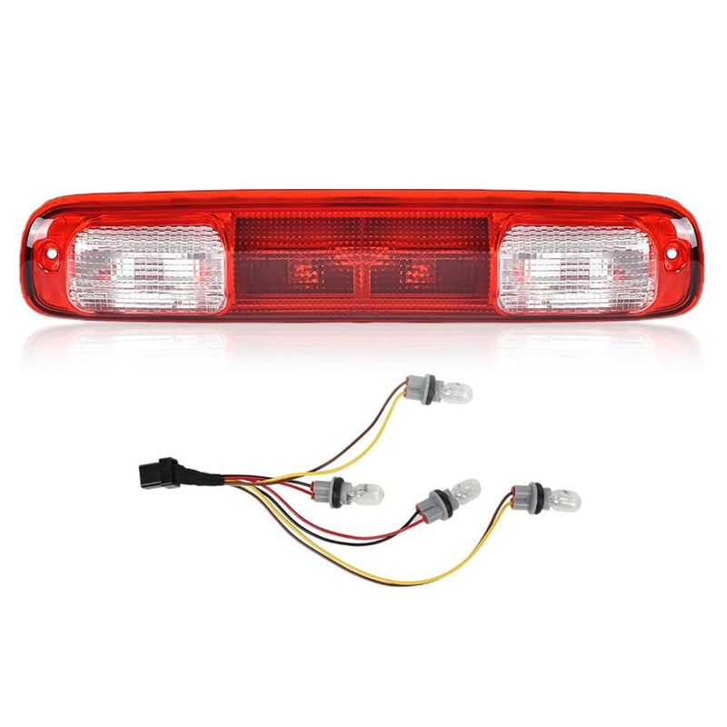 GPLUS High Mount 3rd Brake Light wBulb Compatible with Chevy Silverado GMC Sierra 1500 2500 3500 HD Models 19992006Fit Chevy Silverado GMC Sierra Classic Models 2007 923240 15884341