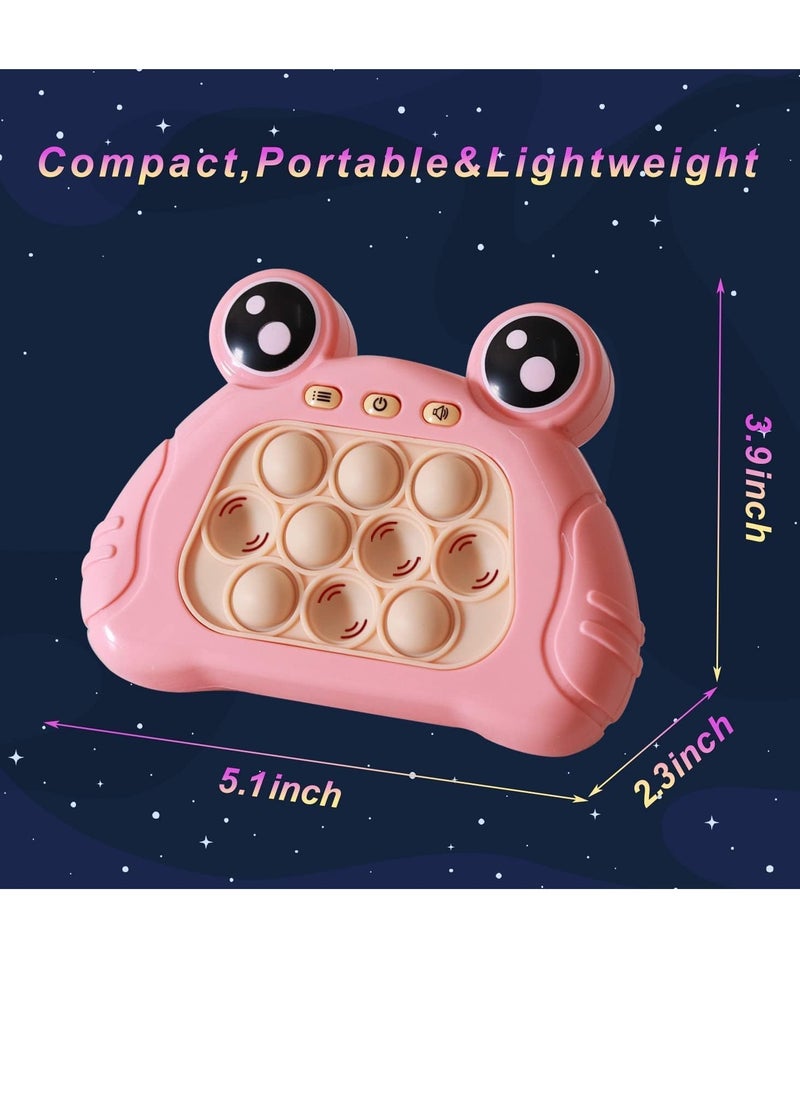 Gonice - Quick Push Console with Instant Sound Feedback, Handheld Fast Speed Pushing Game, Pop The Target Interactive Educational Sensory Fidget Toy - Image 1