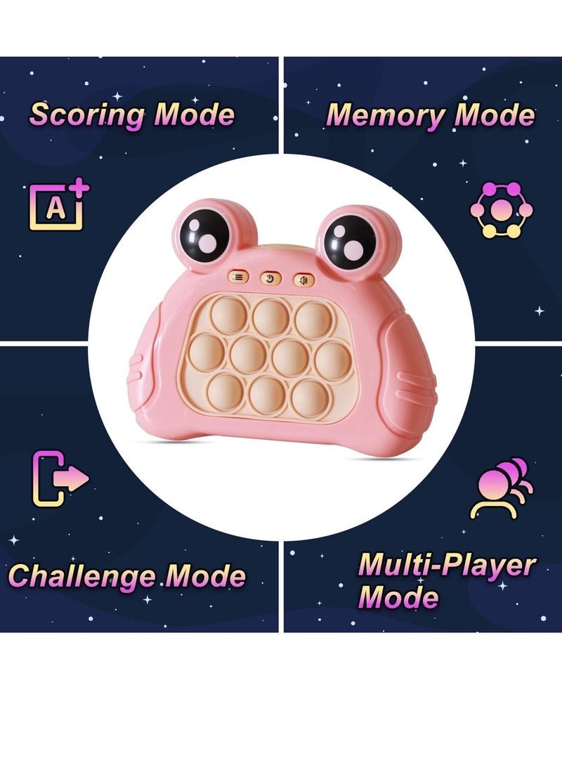 Gonice - Quick Push Console with Instant Sound Feedback, Handheld Fast Speed Pushing Game, Pop The Target Interactive Educational Sensory Fidget Toy - Image 1