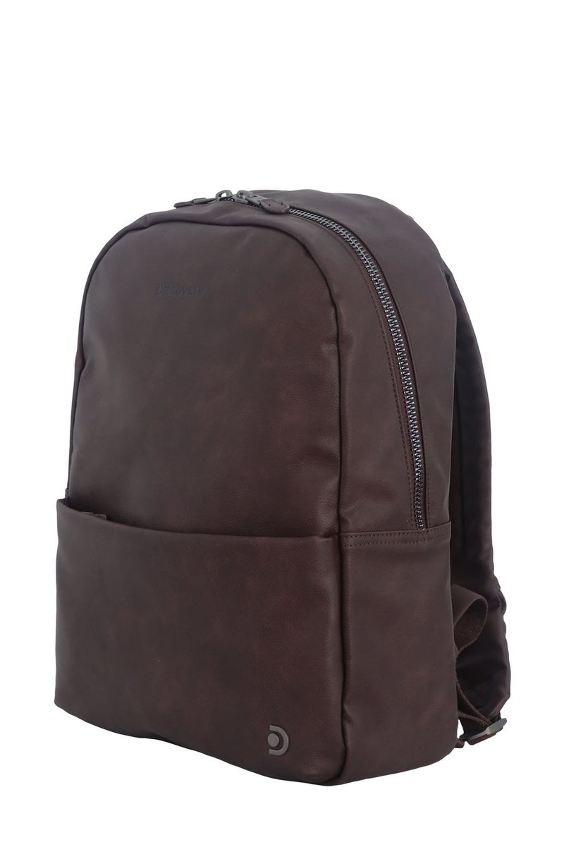 Discovery RFID Travel Laptop Backpack for Men & Women â€“ Fits MacBook Pro 14", iPad Mini Pocket, Luggage Strap, Anti-Theft, Stylish & Durable Work Bag Brown. - Image 3