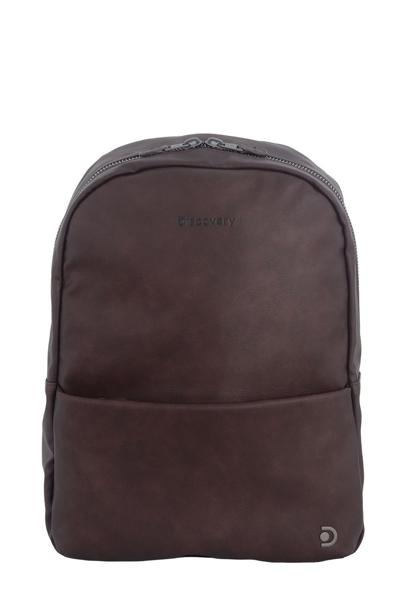 Discovery RFID Travel Laptop Backpack for Men & Women â€“ Fits MacBook Pro 14", iPad Mini Pocket, Luggage Strap, Anti-Theft, Stylish & Durable Work Bag Brown. - Image 1