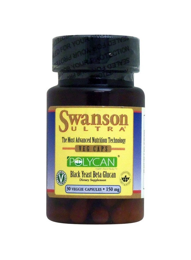 Swanson ULT Black Yeast POLYCAN 150MG 30VGC