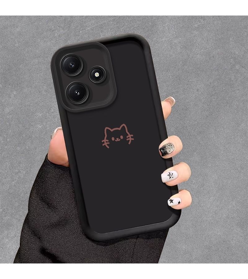 Phone Case Compatible With Redmi 13C 5G Shock Absorbent Anti Slip Lightweight Durable White - Image 2