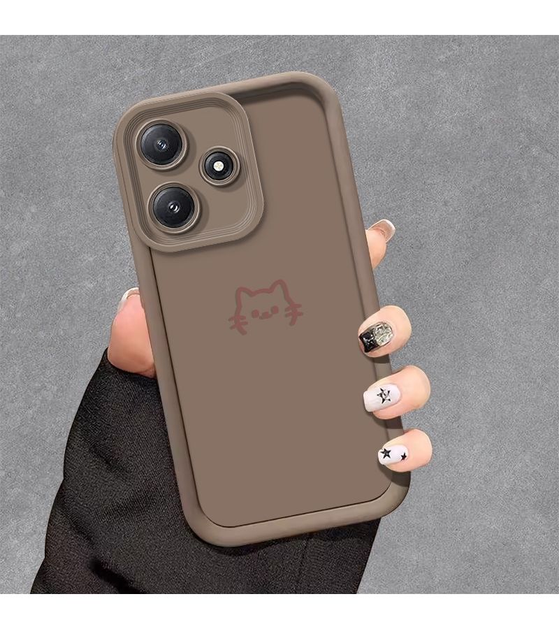 Phone Case Compatible With Redmi 13C 5G Shock Absorbent Anti Slip Lightweight Durable White - Image 5