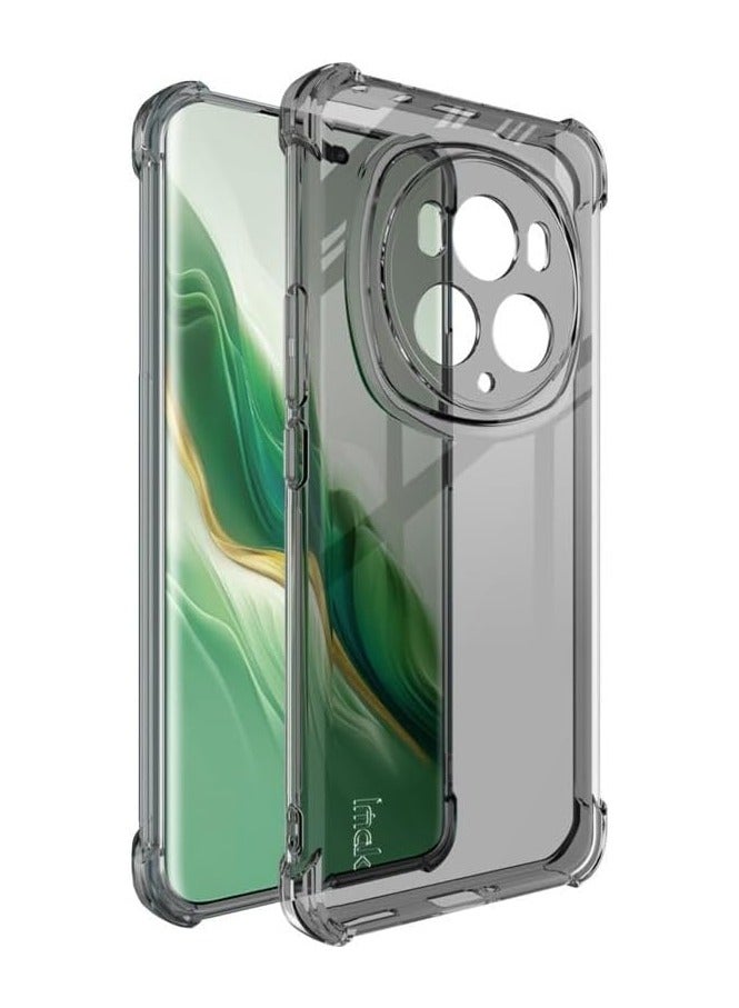 general Case Compatible with Honor Magic 6 Pro 5G, Transparent Silicone Clear Soft TPU Ultra Thin Slim Cover for Honor Magic 6 Pro 5G - Image 1