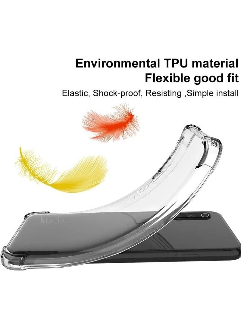 general Case Compatible with Honor Magic 6 Pro 5G, Transparent Silicone Clear Soft TPU Ultra Thin Slim Cover for Honor Magic 6 Pro 5G - Image 4