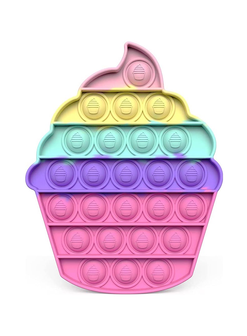 Theodor لعبة فidget حسية فقاعات الدفع والضغط كعكة متعددة الألوان - Image 5