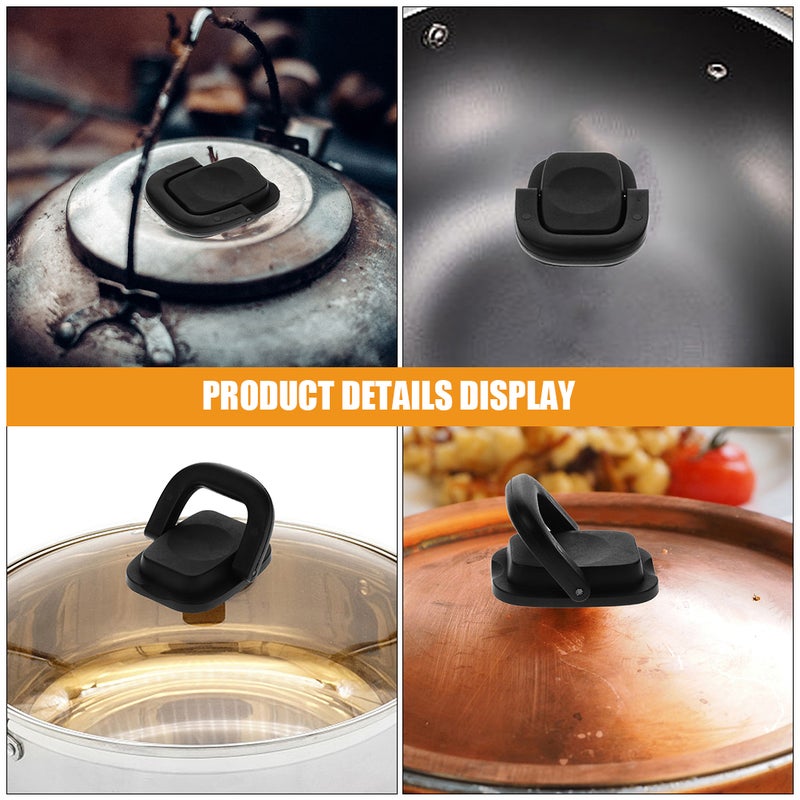 8 pcs Pot Lid Handle Foldable Lid Knobs Pot Cover Replacement Handle Supplies Pan Cover Top Holding Knob - Image 5