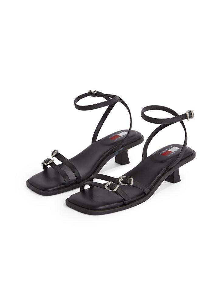 TOMMY JEANS Noho Ankle Strap Low Heel Sandals  - Image 4