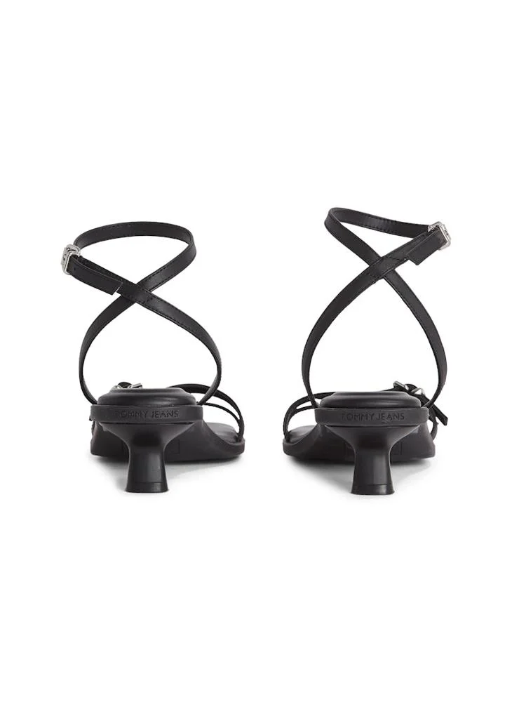 TOMMY JEANS Noho Ankle Strap Low Heel Sandals