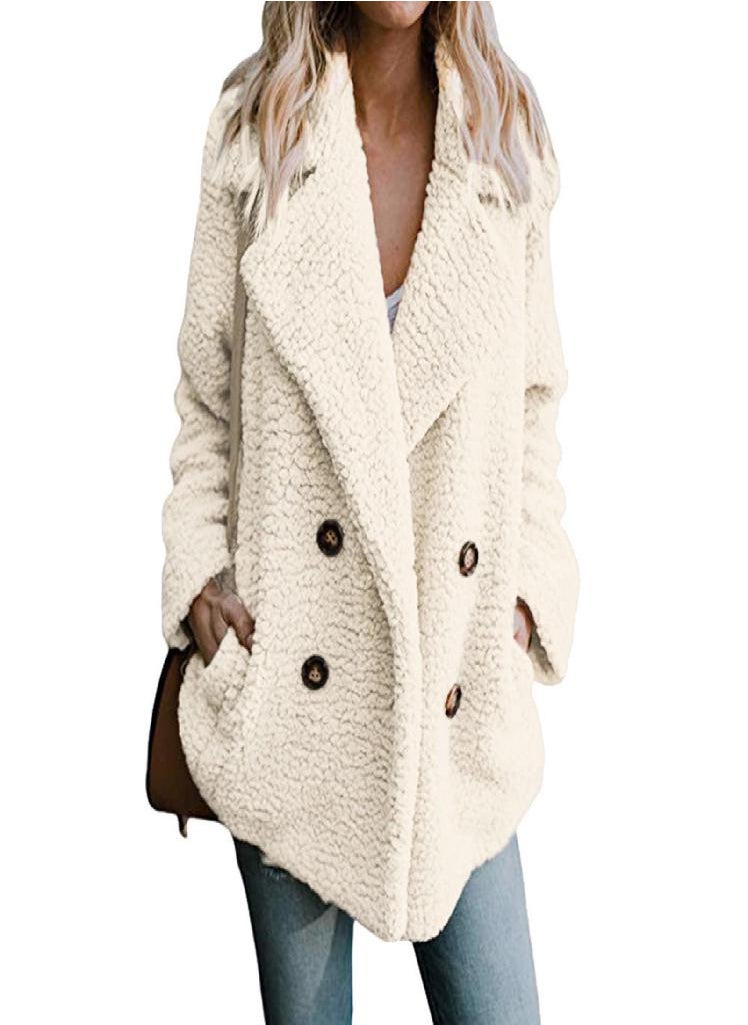 Eckek - Women's Casual Jacket Winter Warm Outwear Ladies Coat Overcoat Outercoat - Image 1