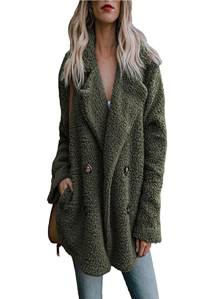 Eckek - Women's Casual Jacket Winter Warm Outwear Ladies Coat Overcoat Outercoat - Image 1