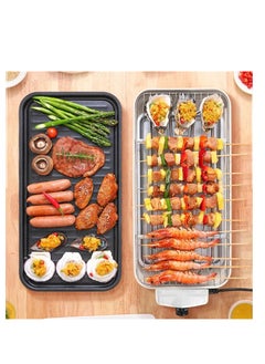 Y&D Multifunctional Electric Grill For Household Smokeless Electric Frying Pan Steak Grill Pan (Suitable For 5-8 People) Speed Temperature Adjustment 1500W  - Image 2