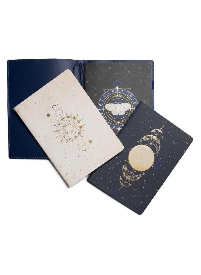 null - Sun Moon Rising Astrology Notebook Set - Image 1