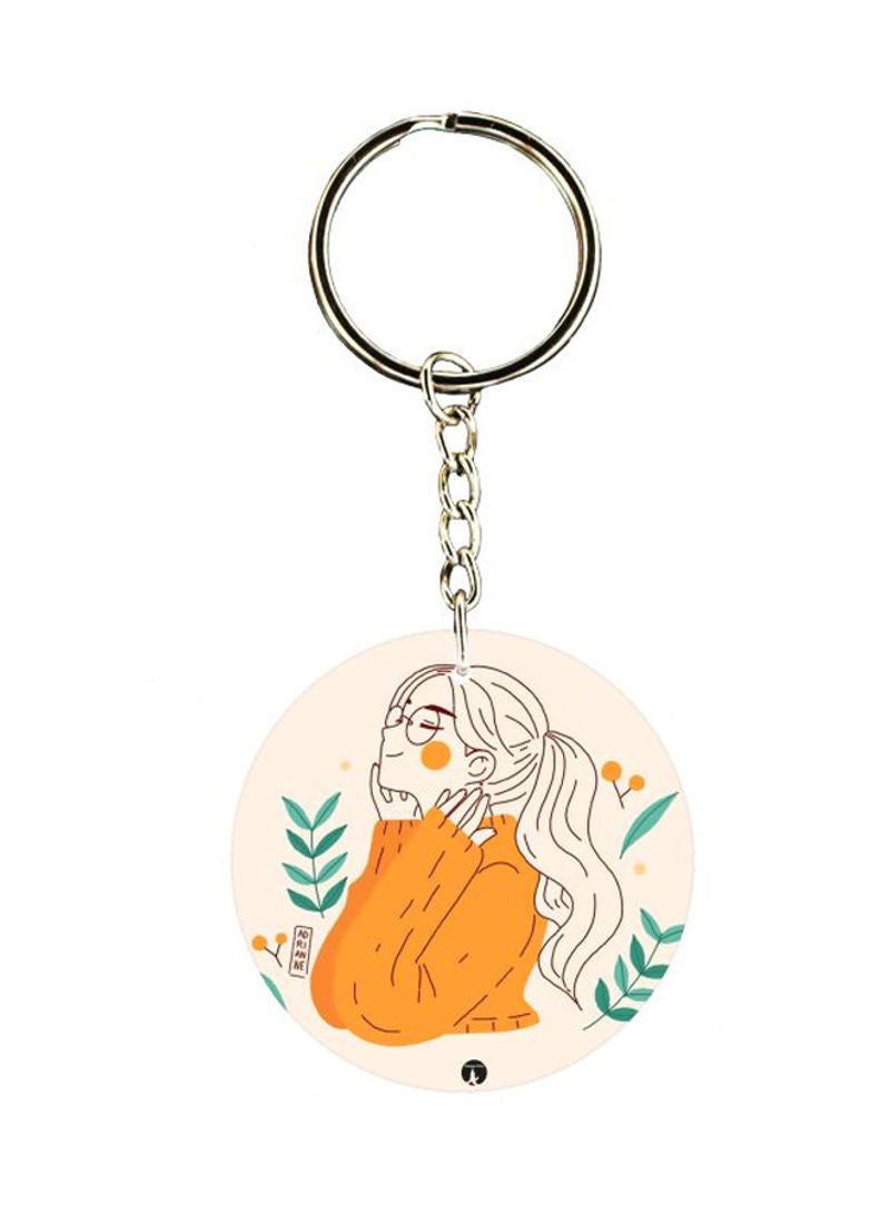 RKN Character Printed Keychain