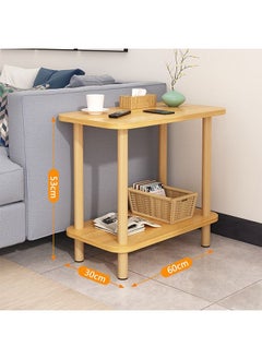XiuWoo 2-Tier Multi-Use Side Table Bedside Table For Bedroom Hallway  - Image 3
